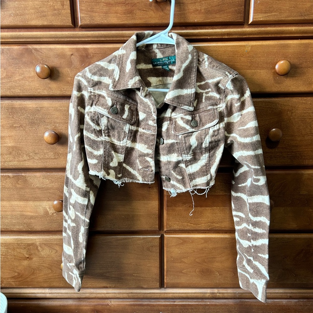 Ralph Lauren Cropped Denim Jacket